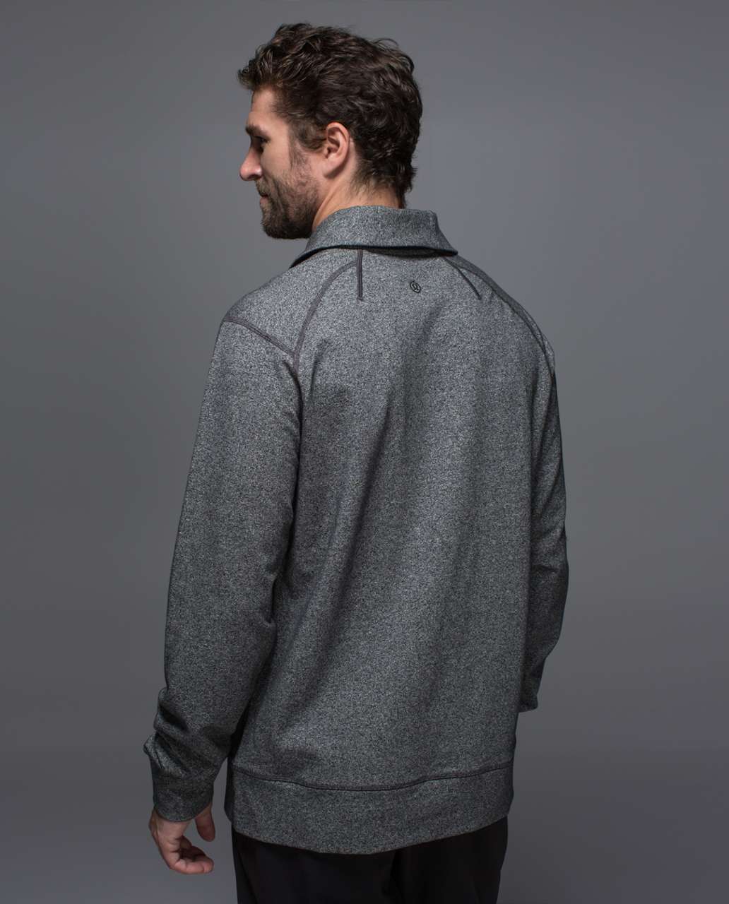 Lululemon Transit Sweater - Heathered Speckled Black / Black