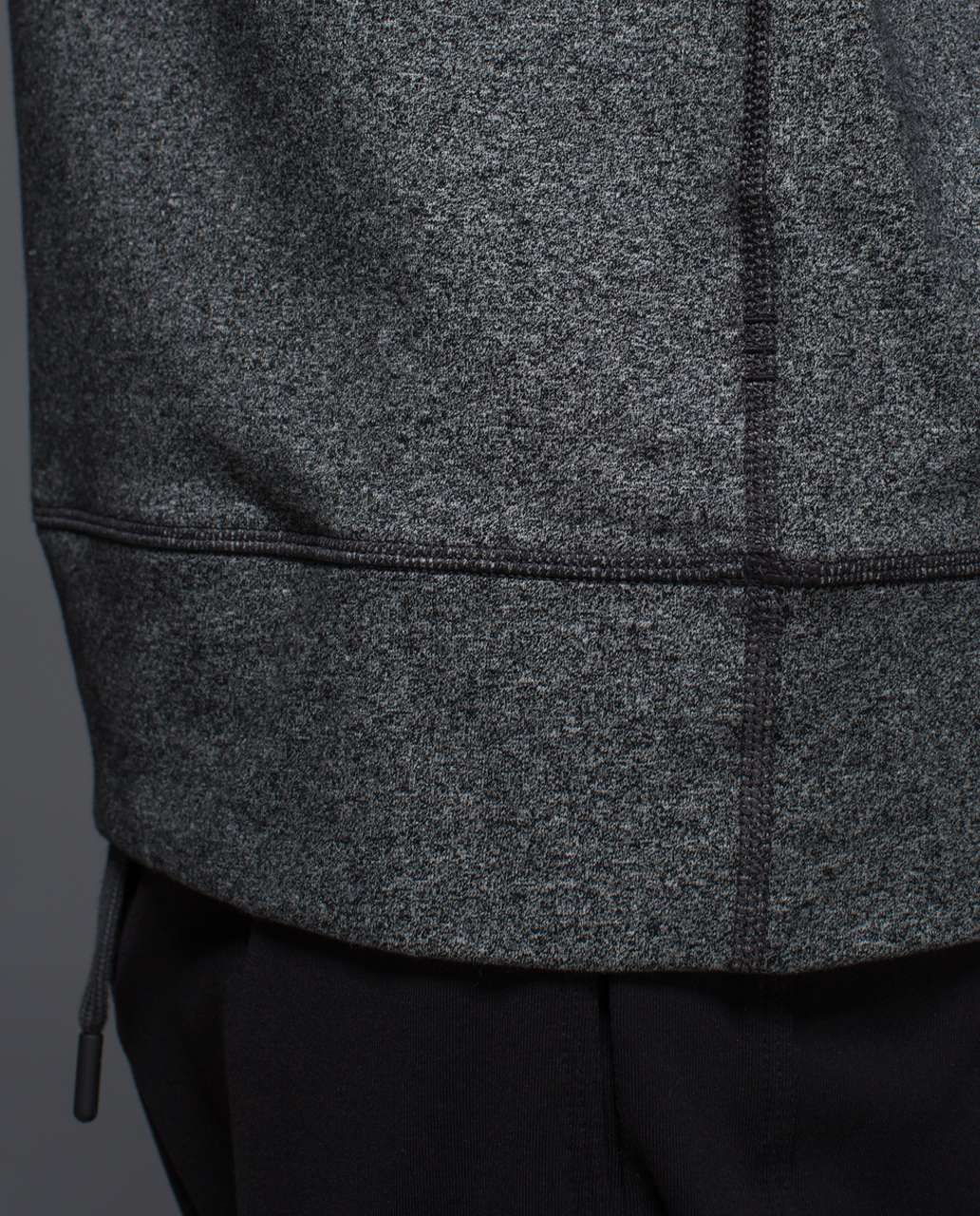 Lululemon Transit Sweater - Heathered Speckled Black / Black