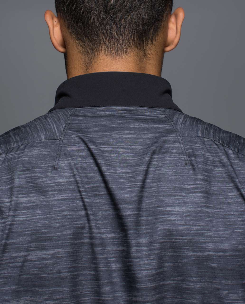 Lululemon Surge Jacket - Oki Heathered Print Black / Black