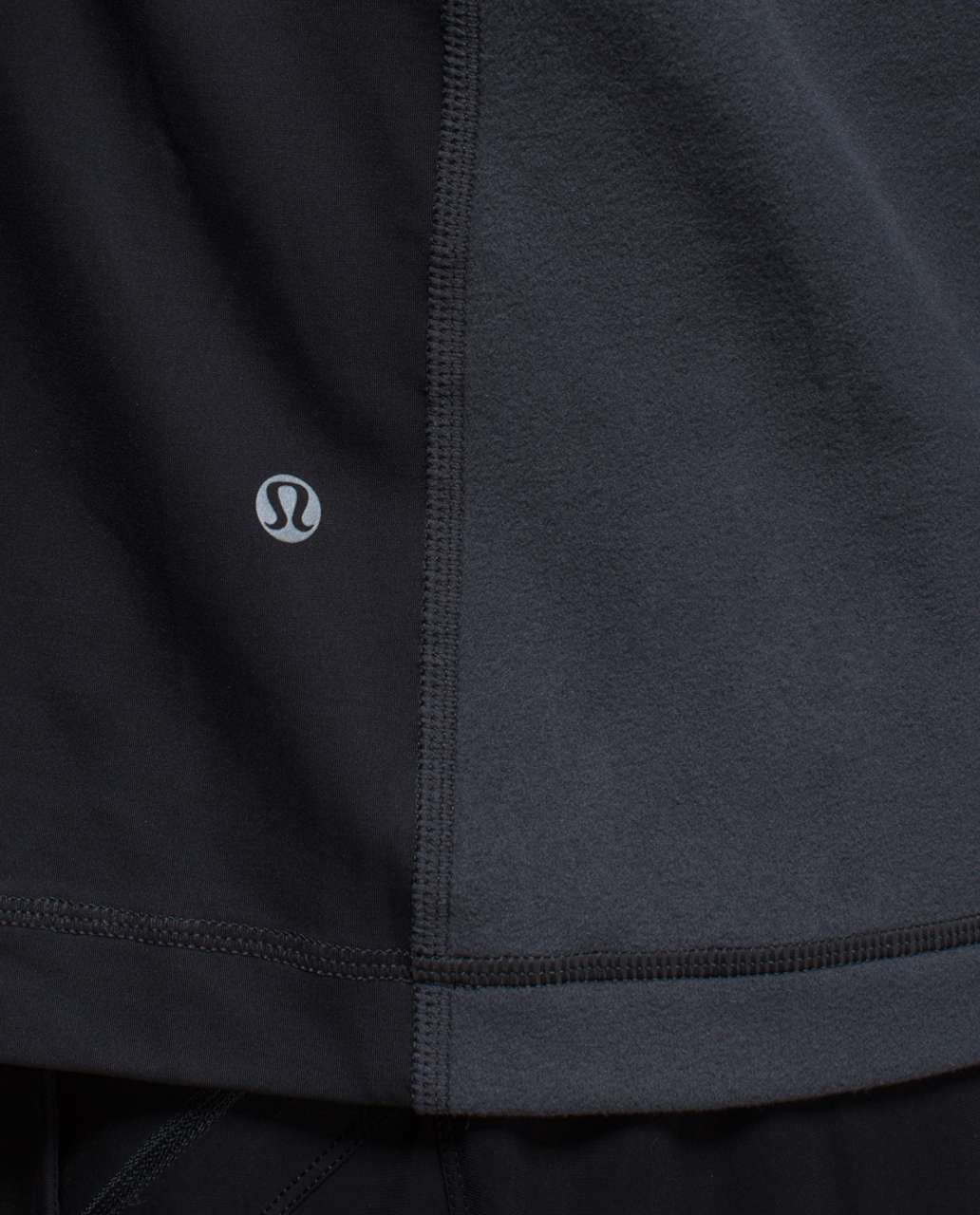 Lululemon Panelled Warmth Crew - Deep Coal