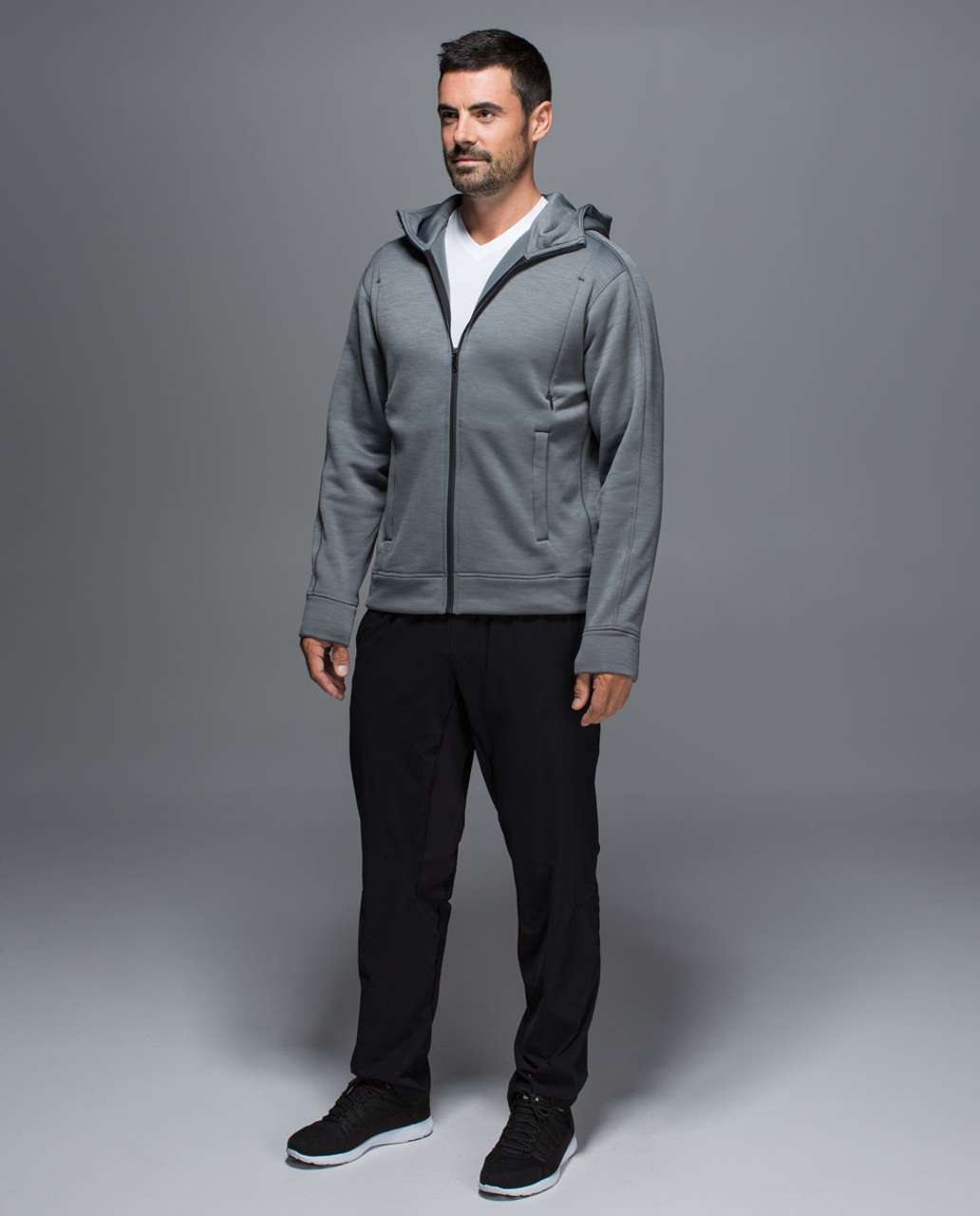 Lululemon Revolution Hoodie II - Heathered Slate