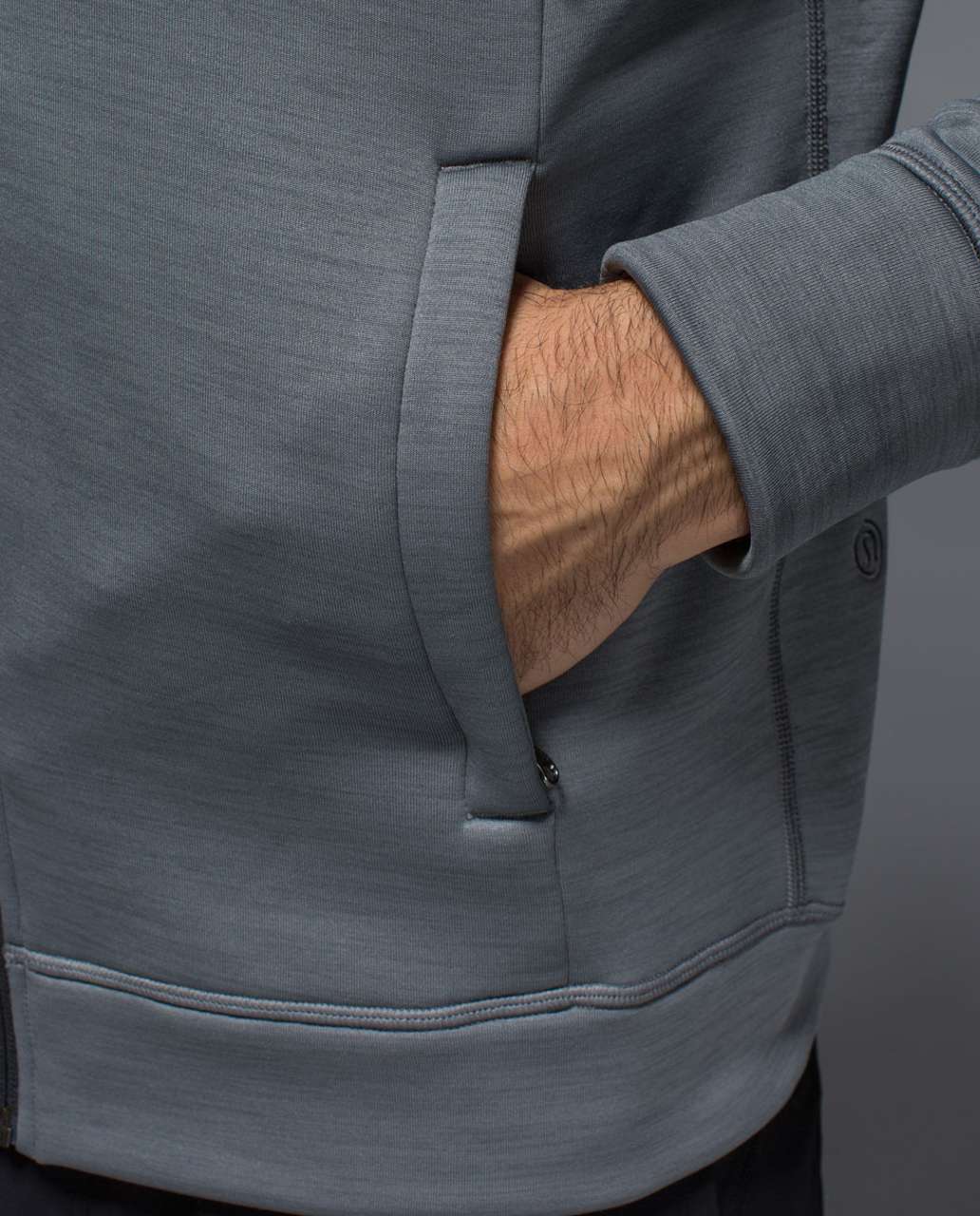 Lululemon Revolution Hoodie II - Heathered Slate