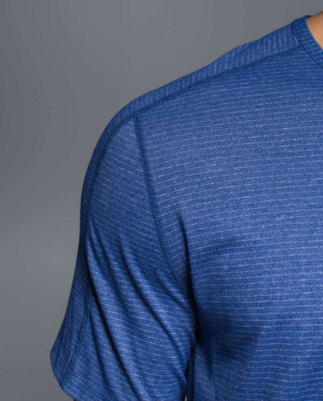 Lululemon Studio Tee - Heathered Lux Indigo