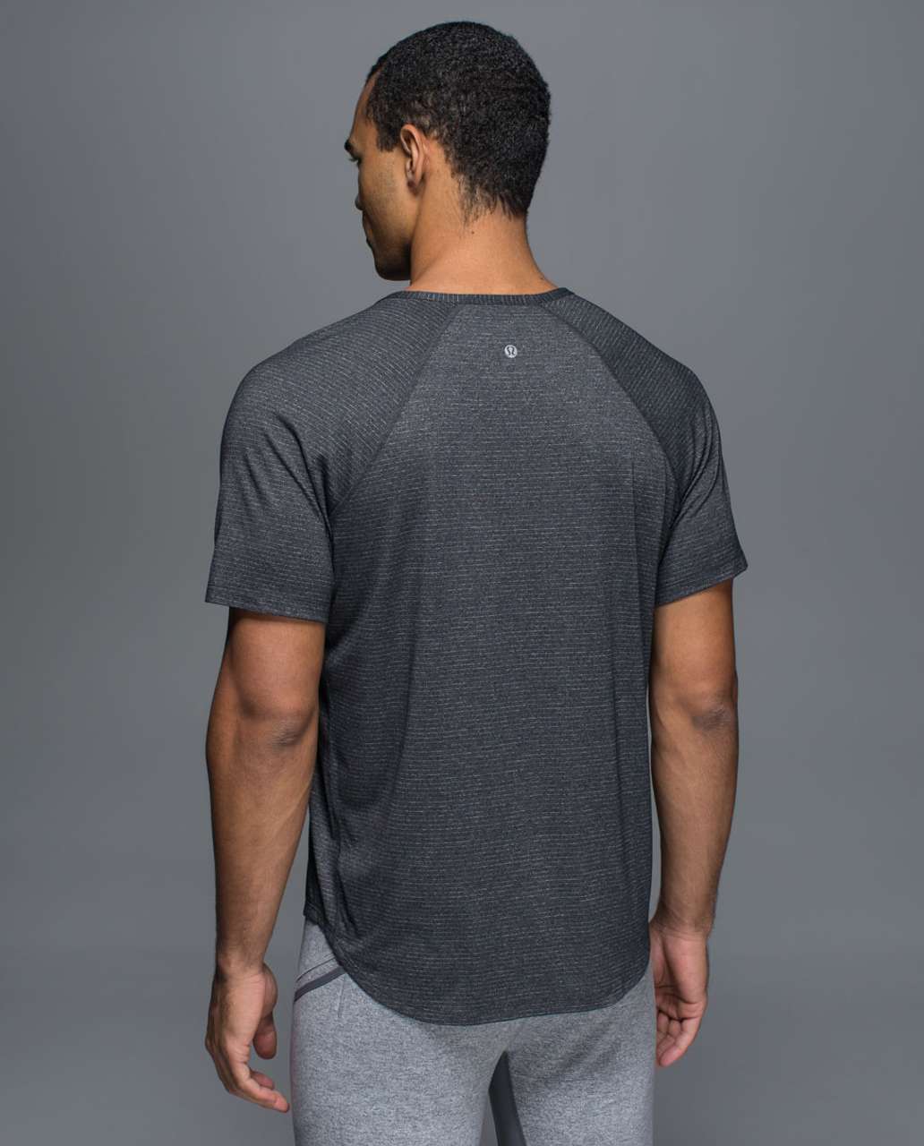 Lululemon Studio Tee - Heathered Black