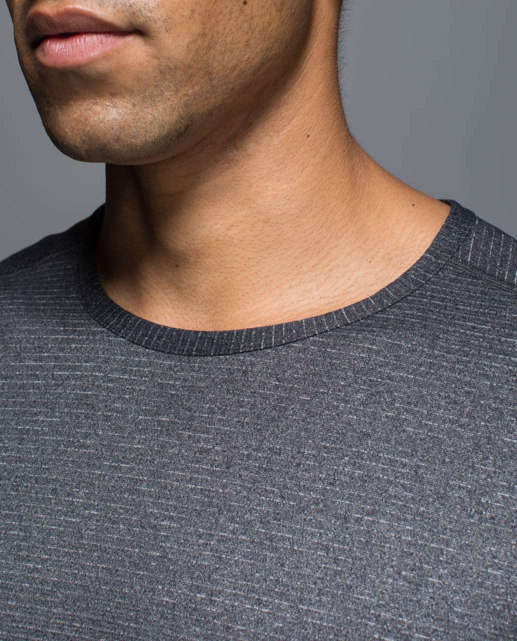 Lululemon Studio Tee - Heathered Black