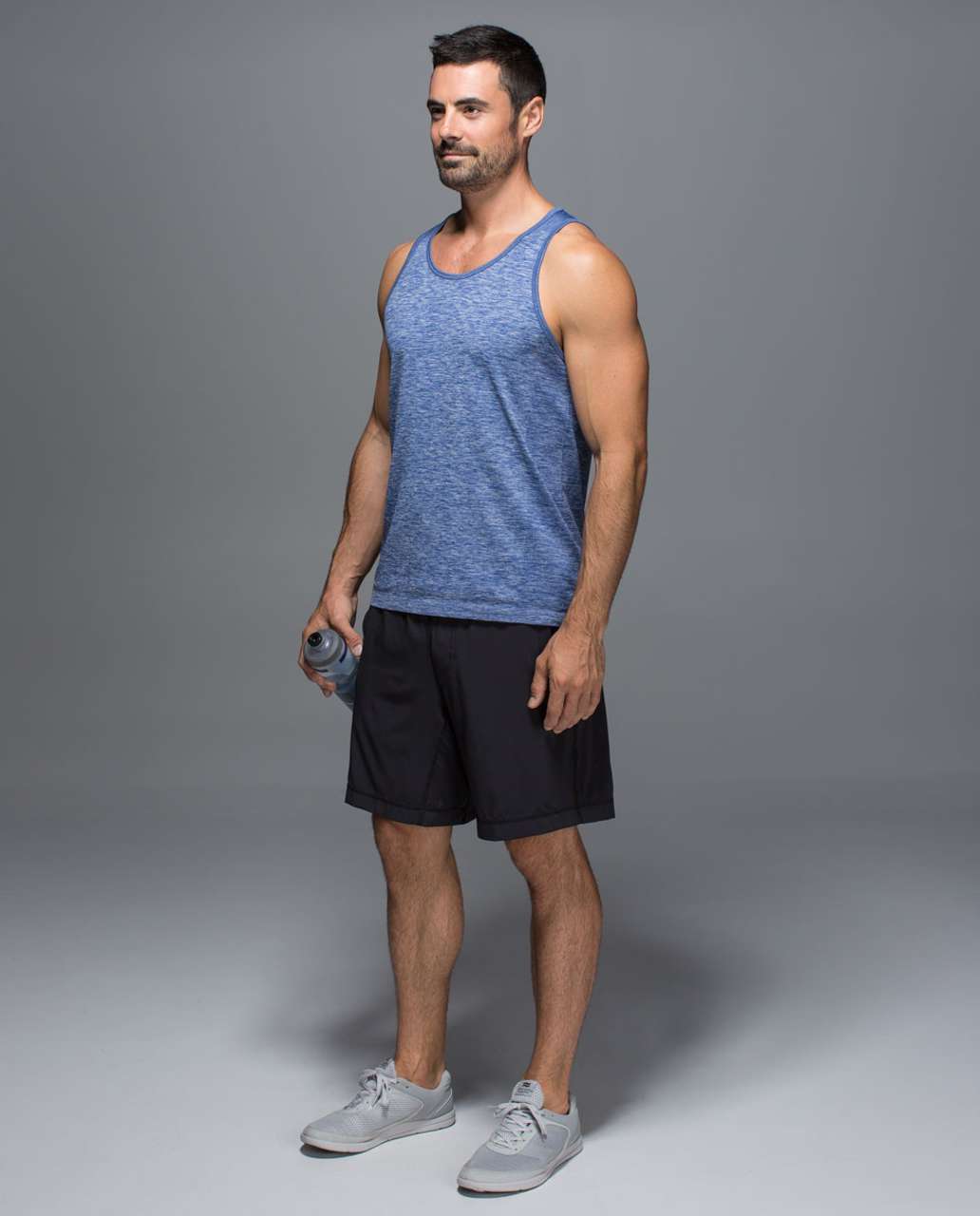 Lululemon Metal Vent Tech Tank - Mvt Space Dye Lux Indigo