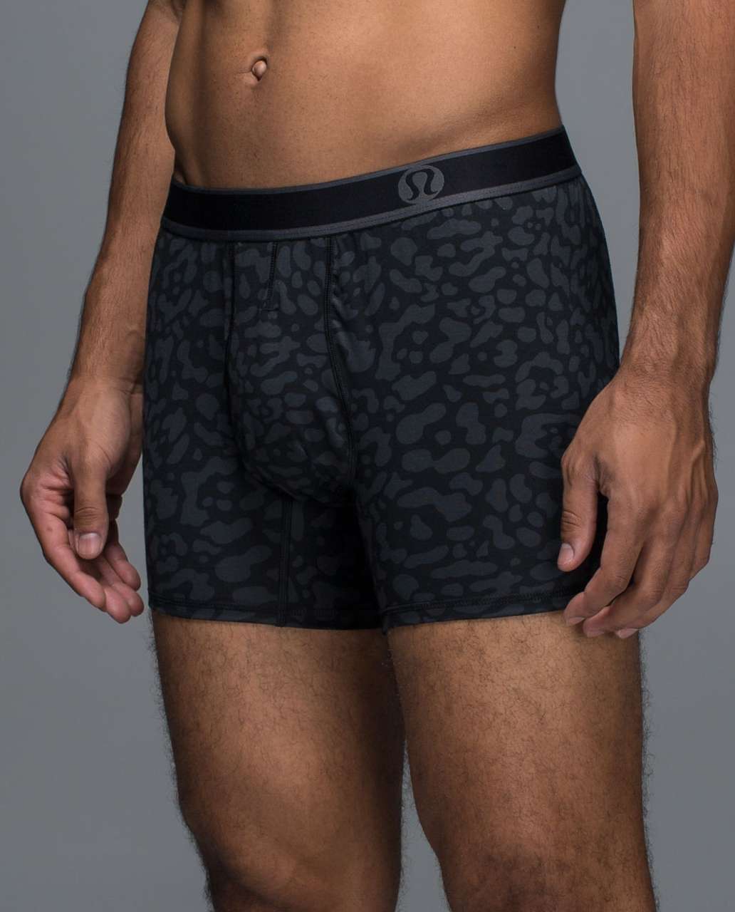 Lululemon No Boxer Boxer - Shibuflava Deep Coal