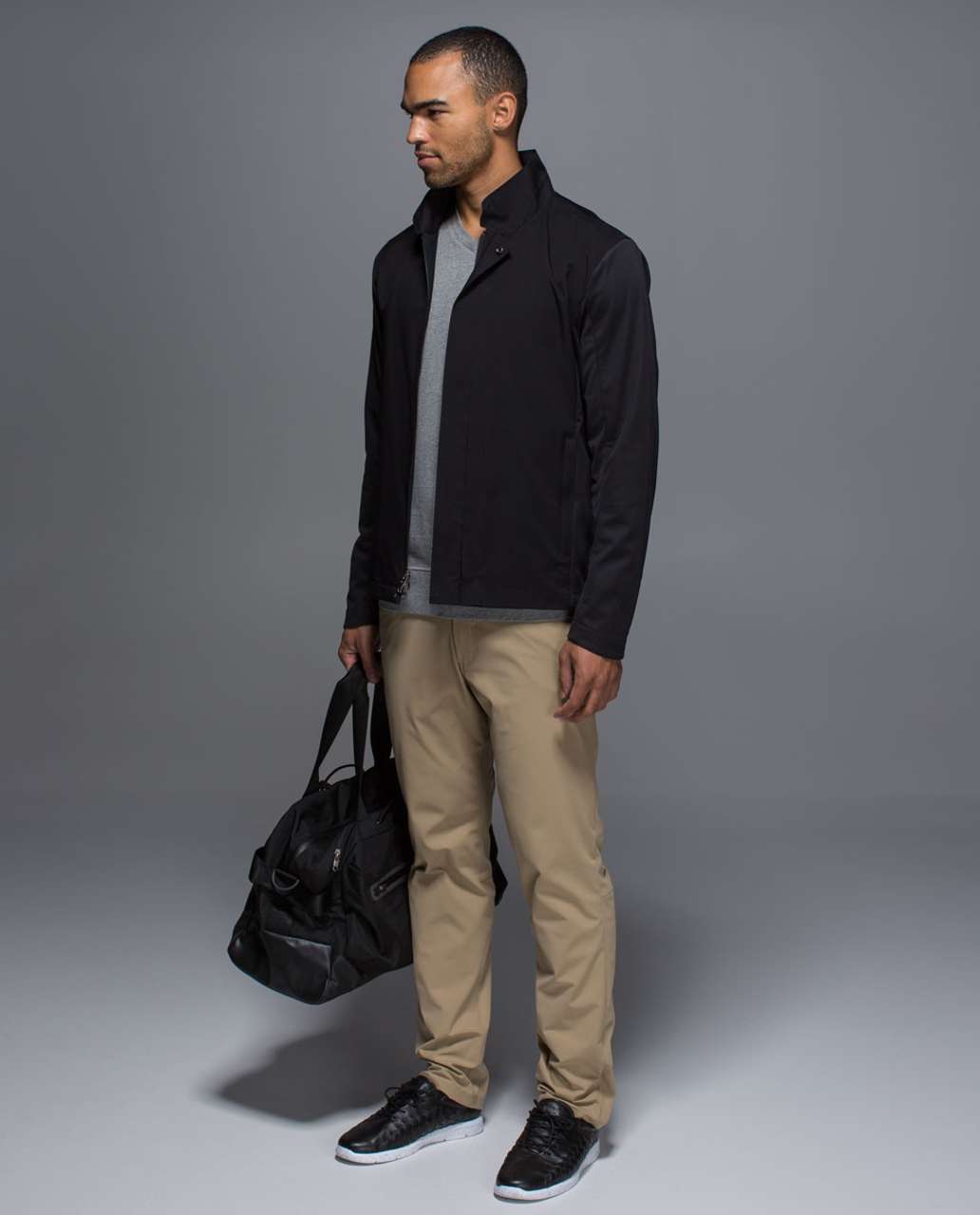 Lululemon Mobility Jacket - Black /  Deep Coal