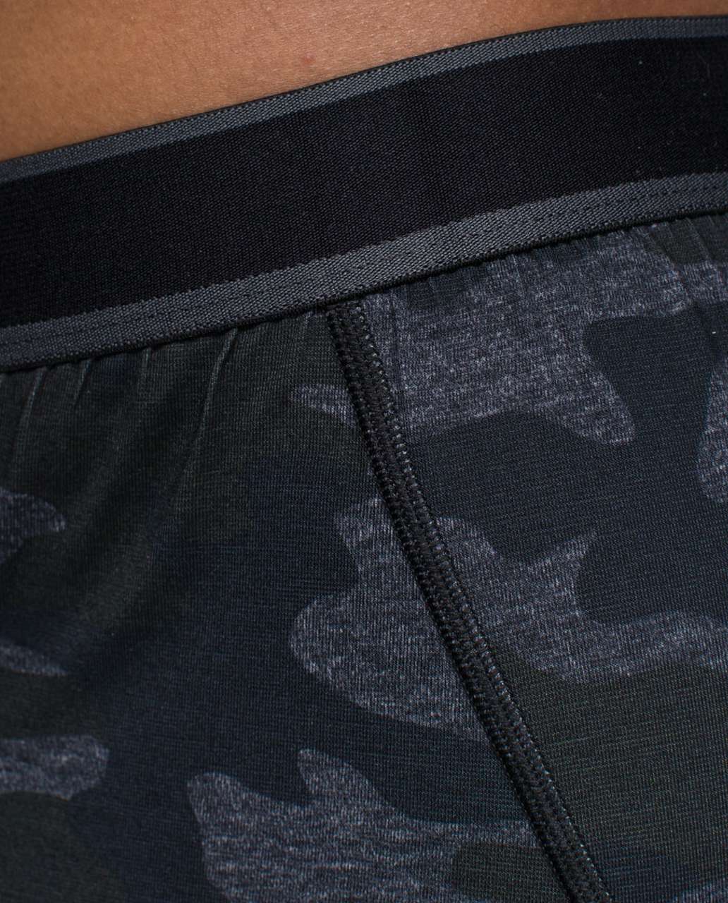 Lululemon No Boxer Boxer - Heathered Texture Lotus Camo Black