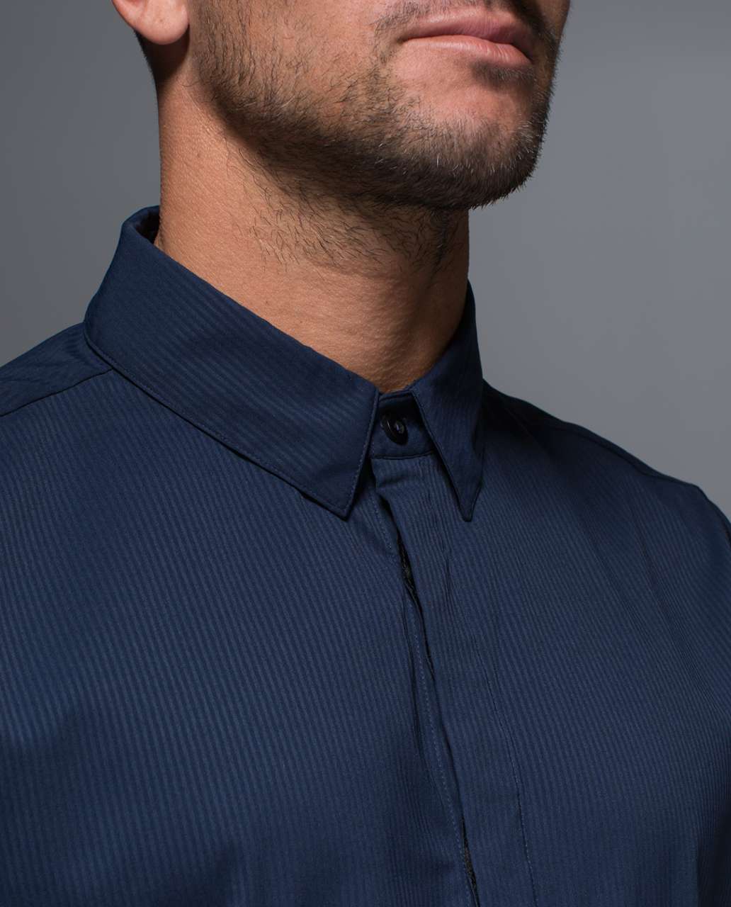 Lululemon Mission Long Sleeve Button Down - Inkwell