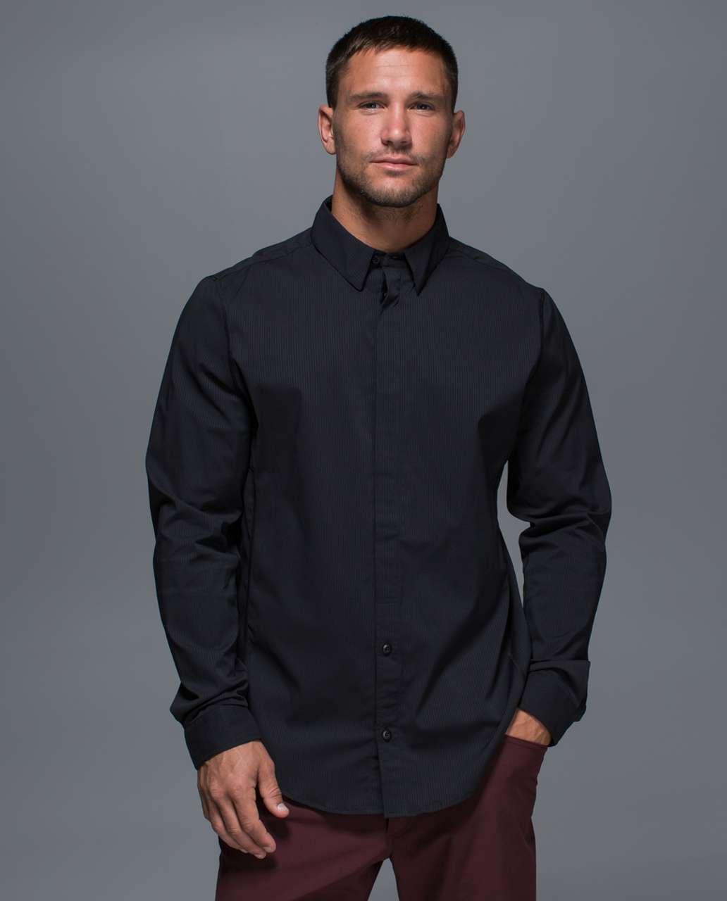 lululemon mens button down