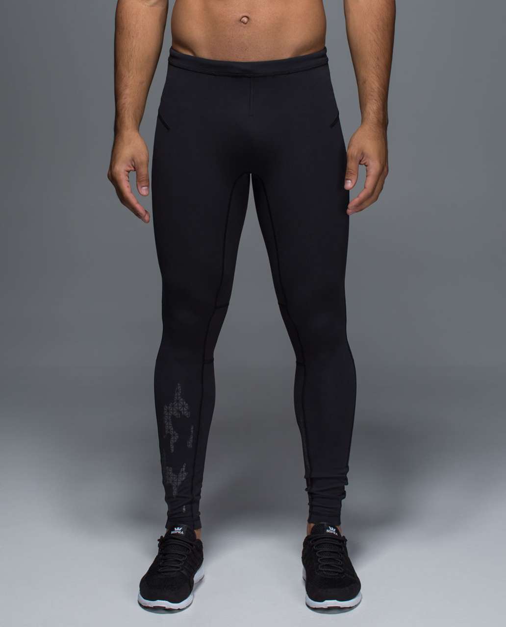 Lululemon Surge Tight *Reflective - Black - lulu fanatics