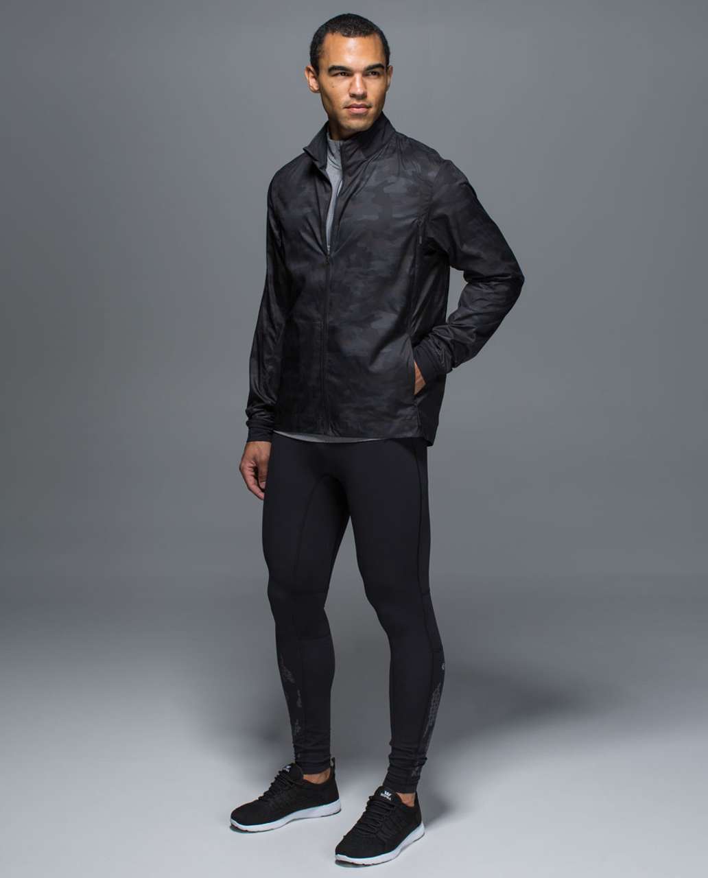 Lululemon Surge Tight *Reflective - Black