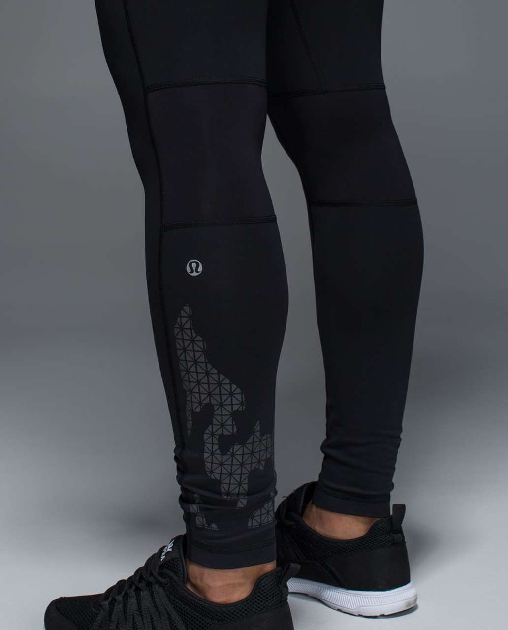 Lululemon Surge Tight *Reflective - Black