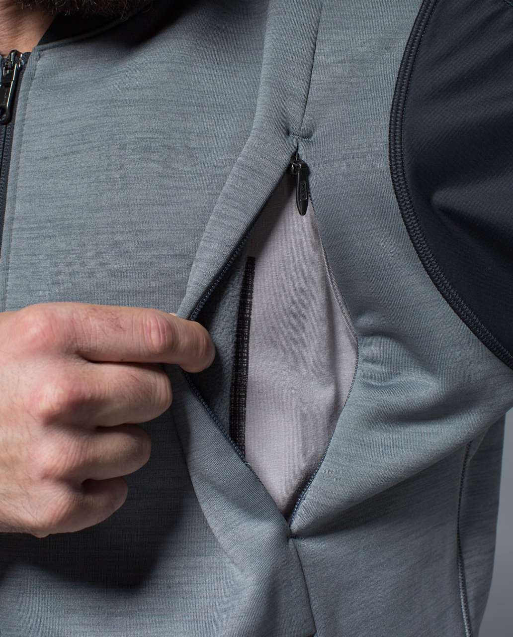 Lululemon Revolution Jacket - Heathered Slate