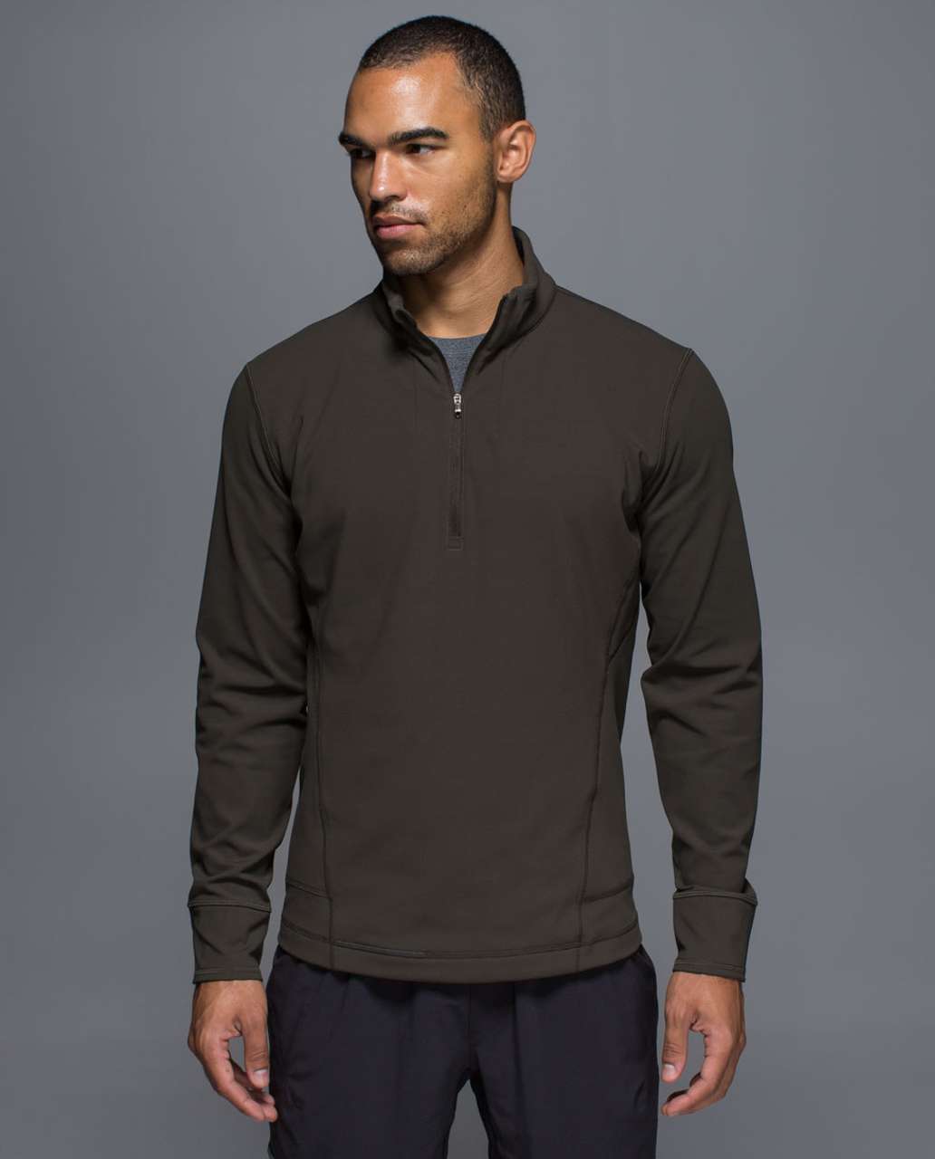 Lululemon Panelled Warmth Pullover - Deep Camo