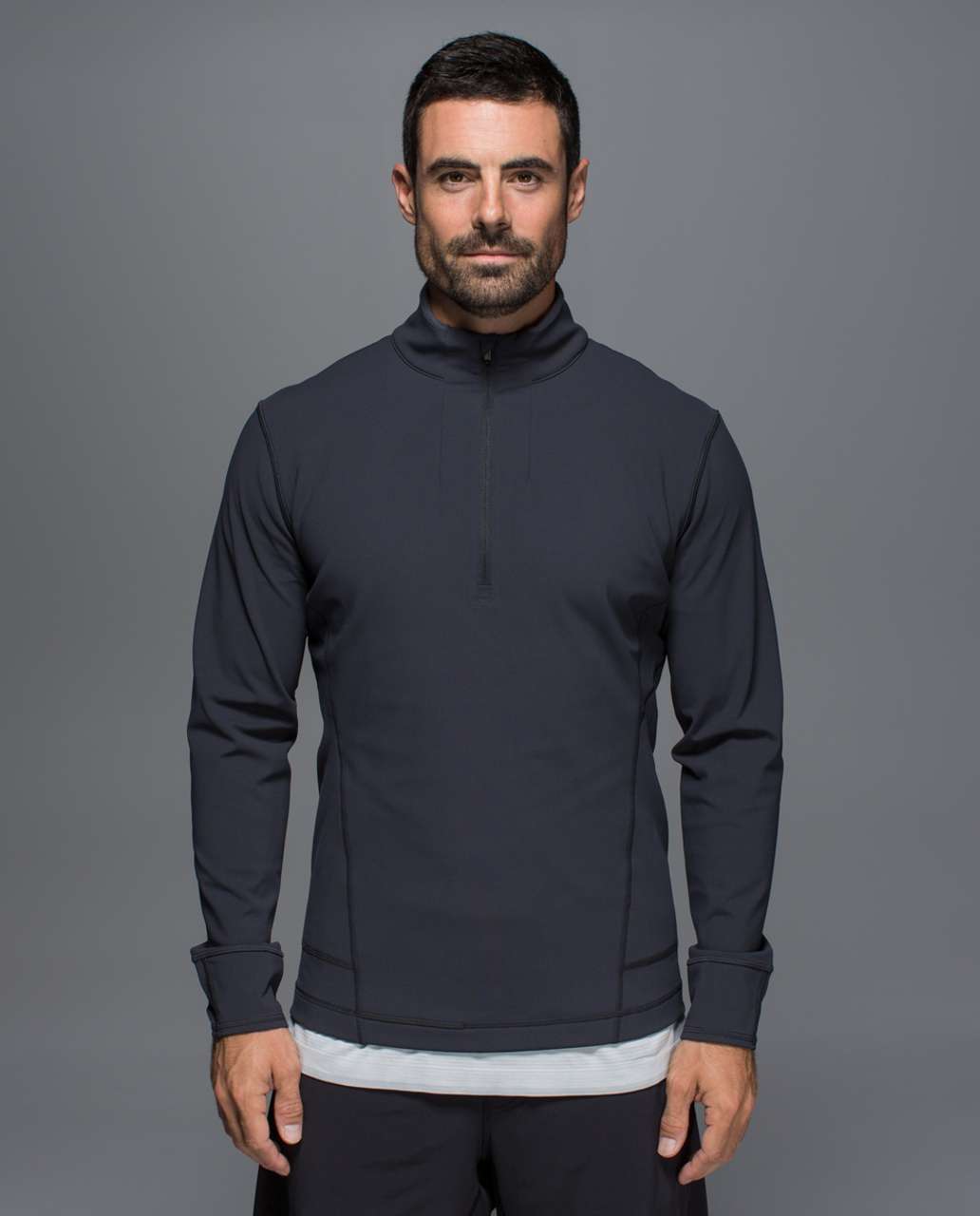 Lululemon Panelled Warmth Pullover - Deep Coal