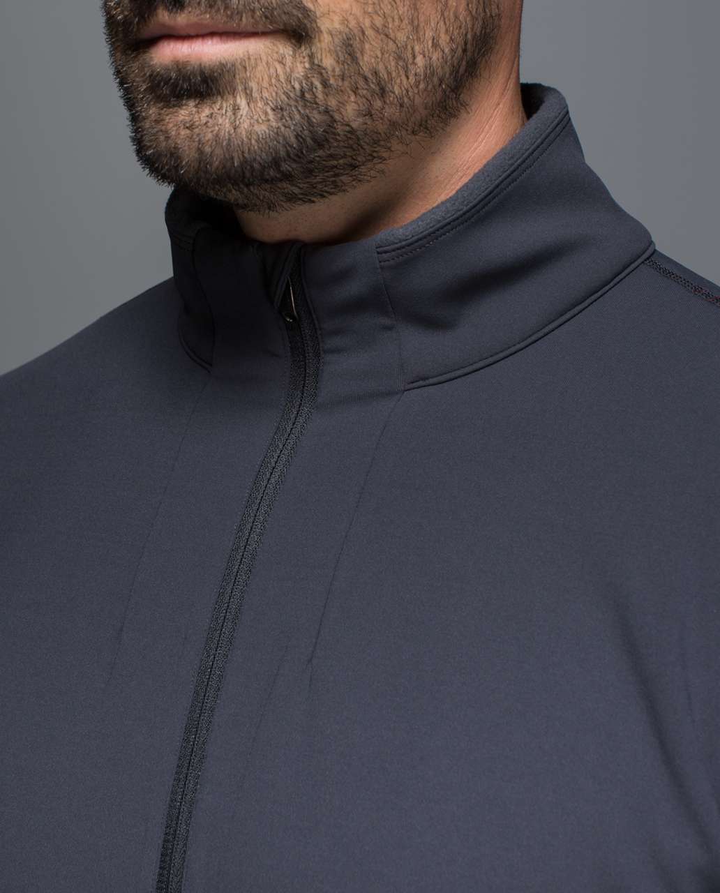 Lululemon Panelled Warmth Pullover - Deep Coal