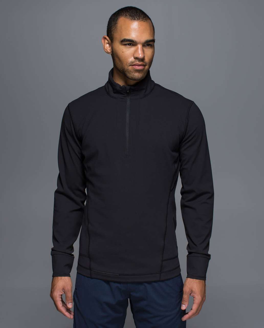 Lululemon Panelled Warmth Pullover - Black - lulu fanatics