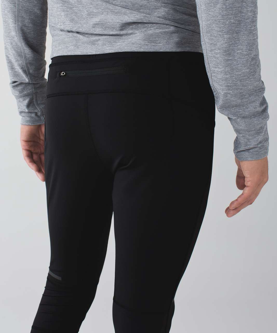 Lululemon Men's Surge Light Reflective Tight 28” (Black) RRP £108