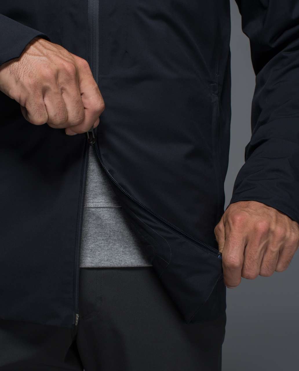 Lululemon Panelled Warmth Jacket - Deep Coal - lulu fanatics