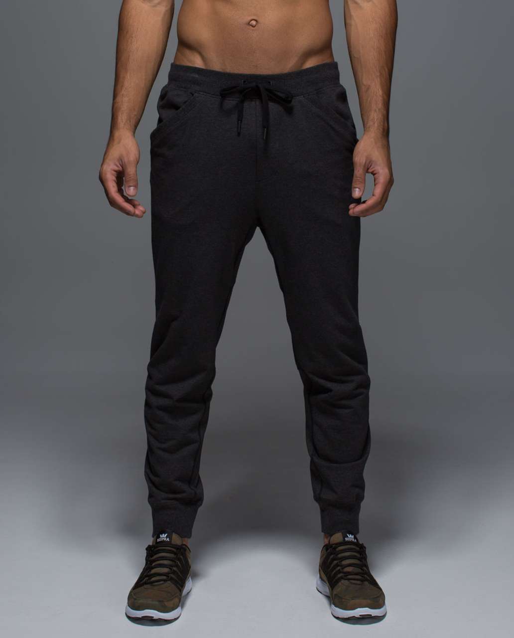 Lululemon Revival Pant - Heathered Black - lulu fanatics