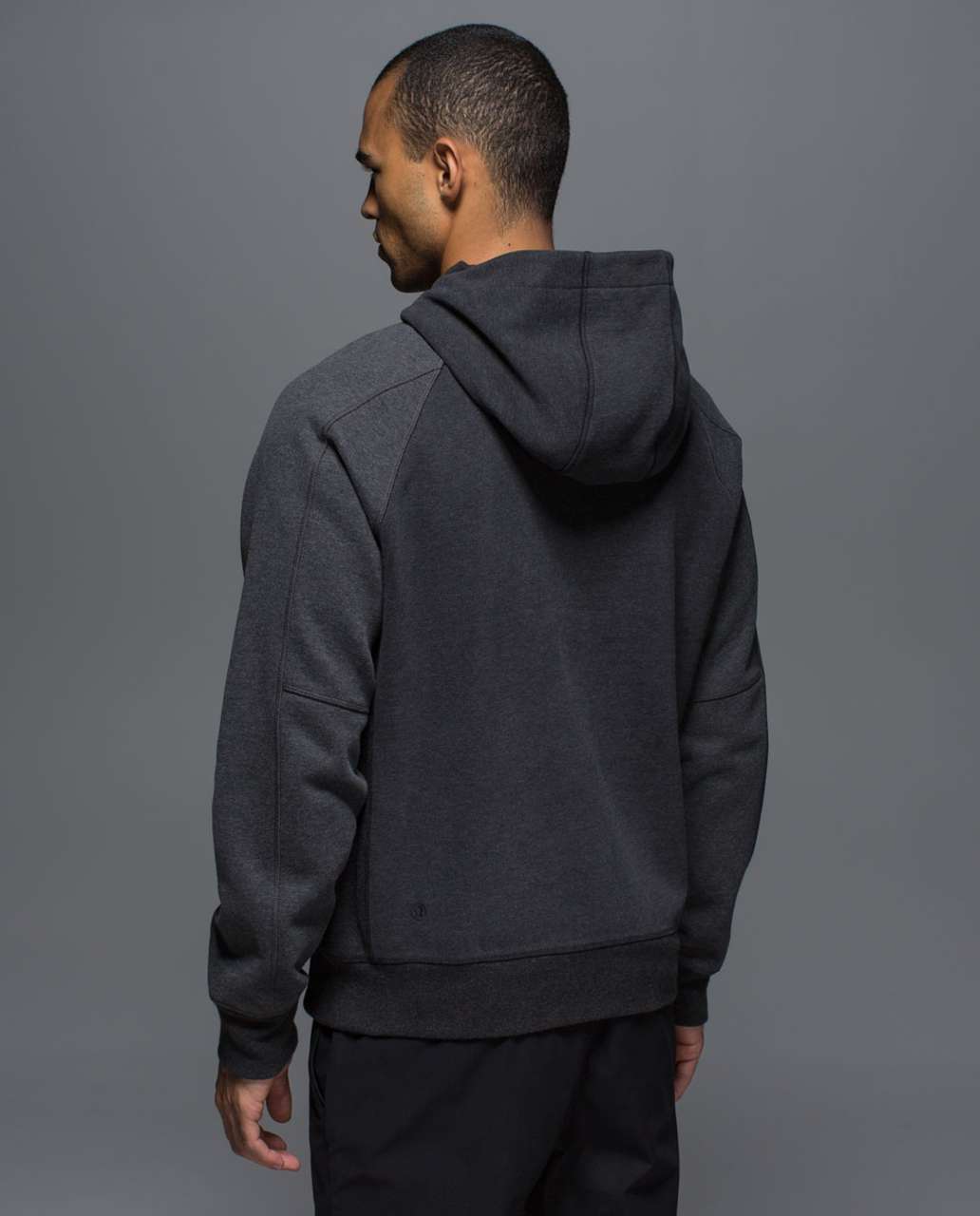 Lululemon Best Coast Hoodie - Heathered Black / Heathered Dark Grey