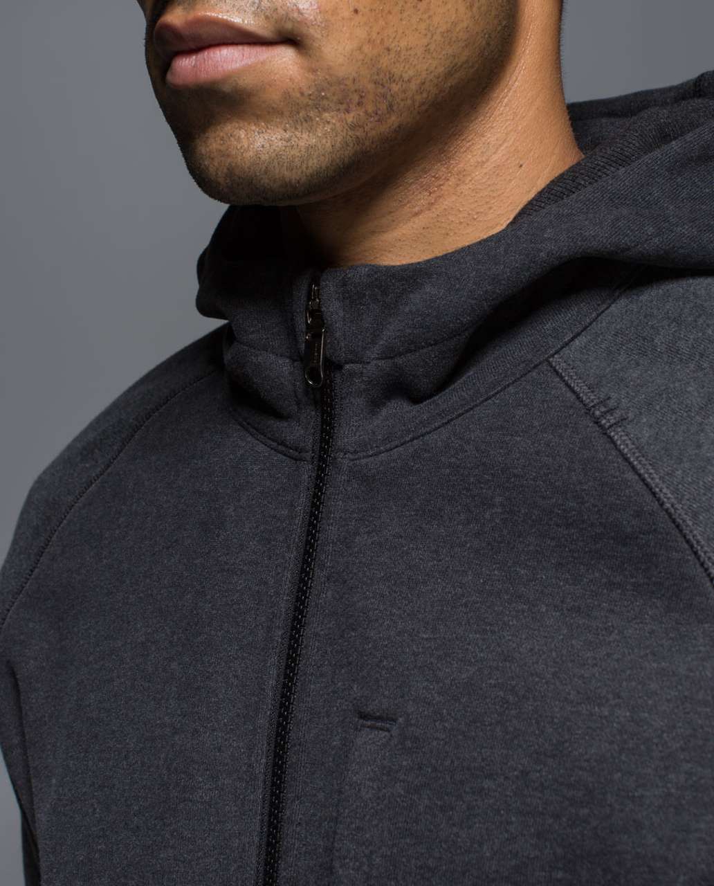 Lululemon Best Coast Hoodie - Heathered Black / Heathered Dark Grey