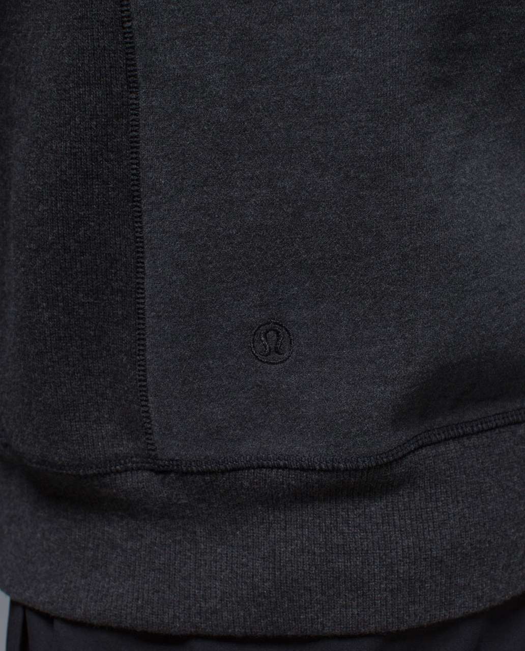 Lululemon Best Coast Hoodie - Heathered Black / Heathered Dark Grey