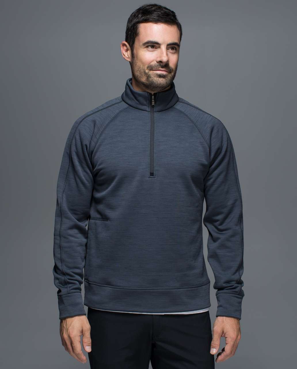 Lululemon Revolution 1/2 Zip - Heathered Jay Grey