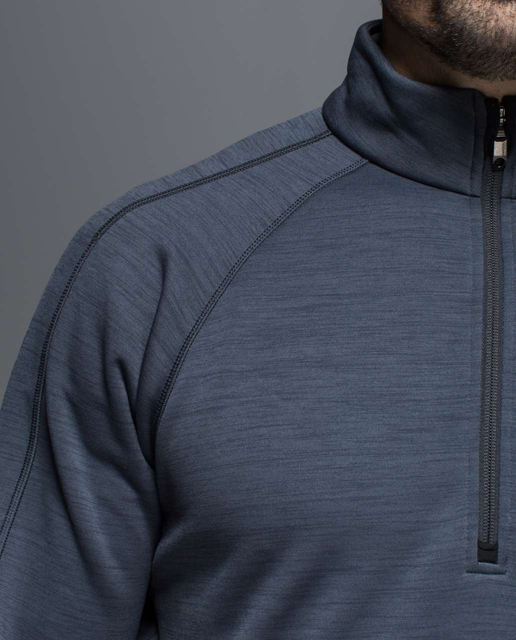 Lululemon Revolution 1/2 Zip - Heathered Jay Grey