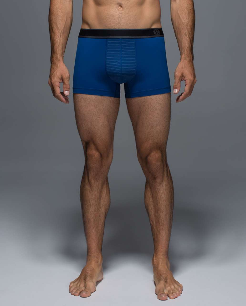 Lululemon Studio Boxer Short - Rugged Blue