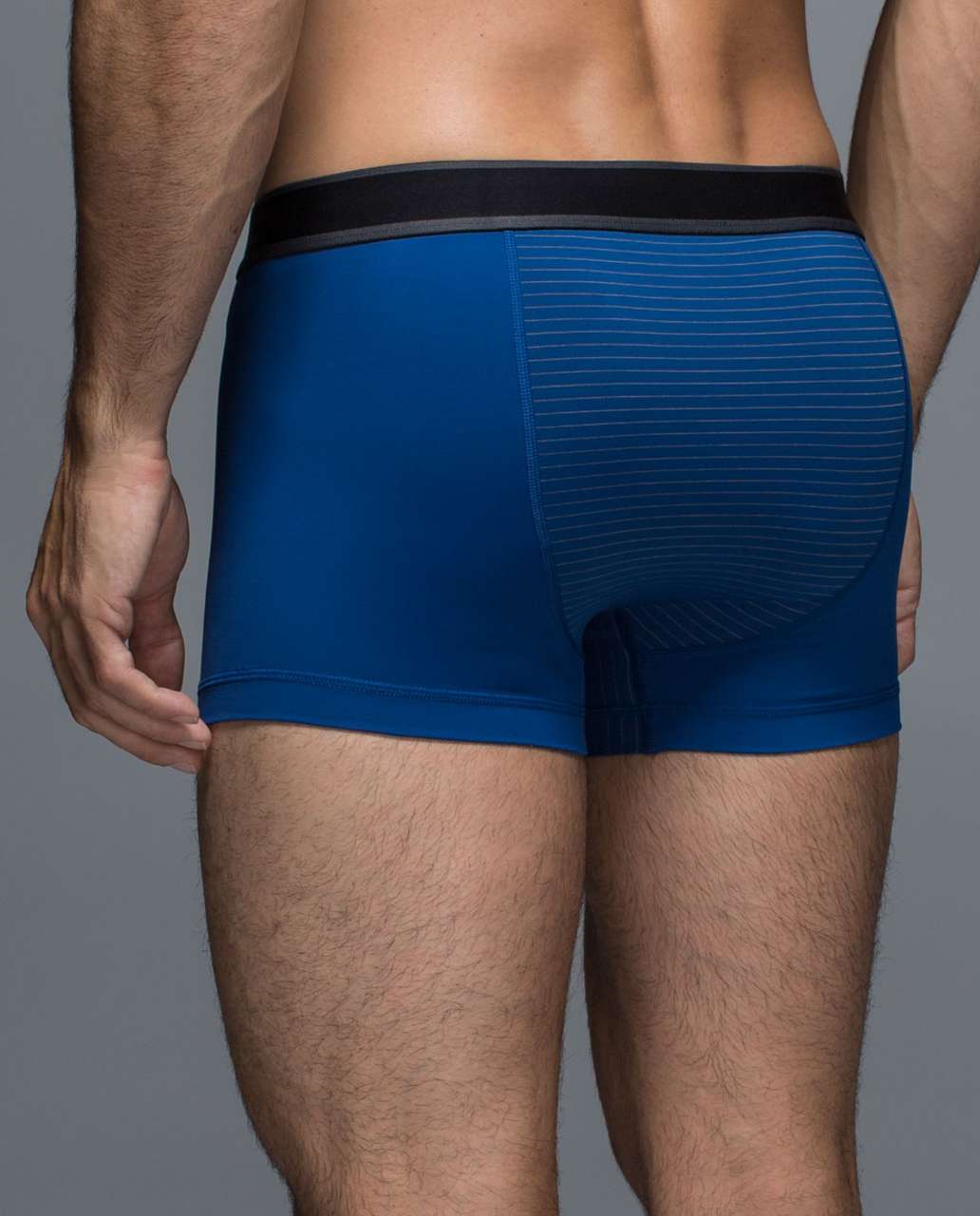 Lululemon Studio Boxer Short - Rugged Blue