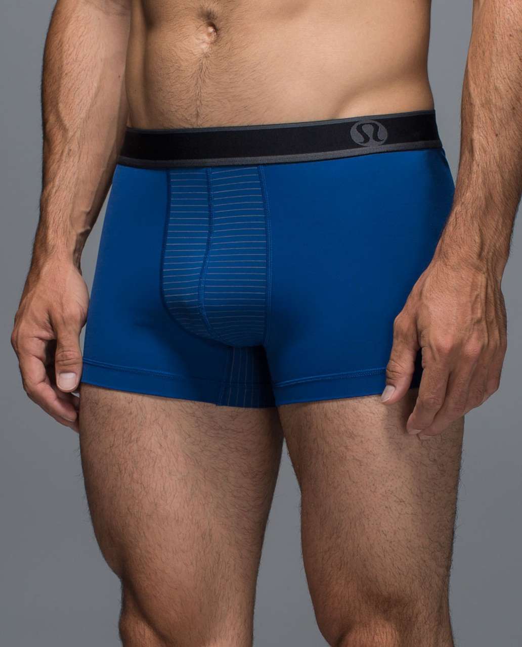 Lululemon Studio Boxer Short - Rugged Blue