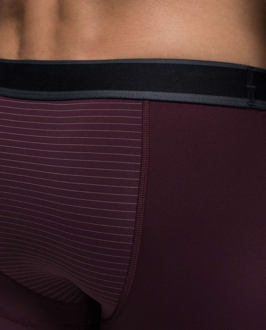 Lululemon Studio Boxer Short - Bordeaux Drama