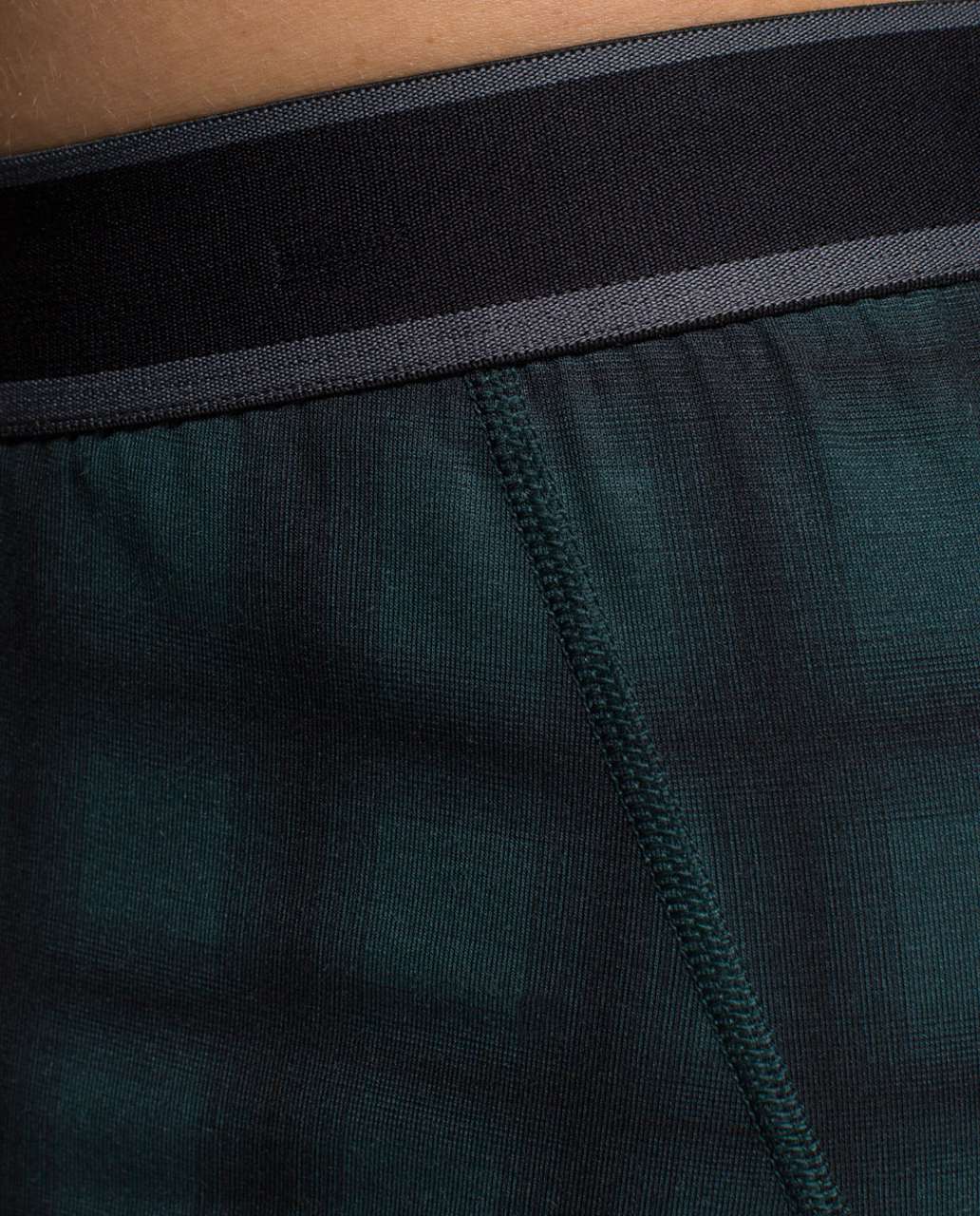 Lululemon No Boxer Boxer - Lynn Check Printed Fuel Green Black