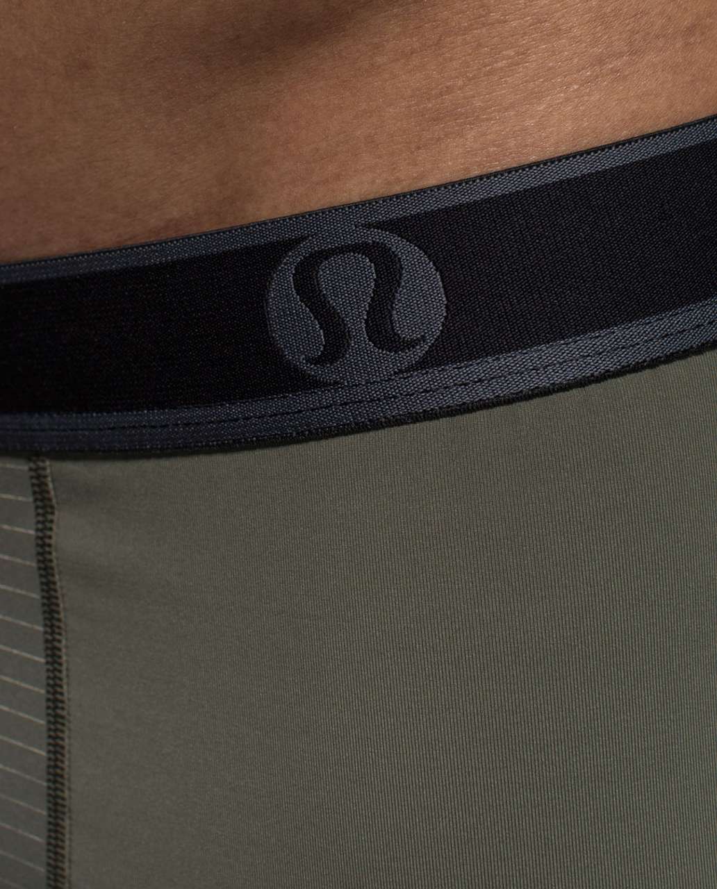 Lululemon Studio Boxer Short - Fatigue Green