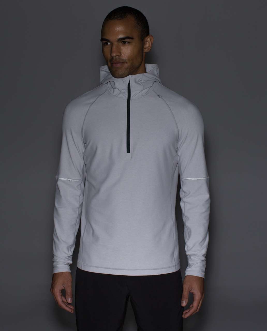 Lululemon Sweat Session Hoodie - Heathered Silver Spoon