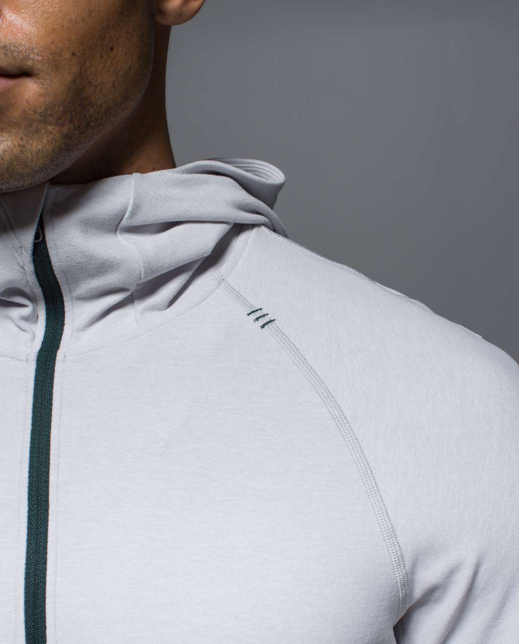 Lululemon Sweat Session Hoodie - Heathered Silver Spoon