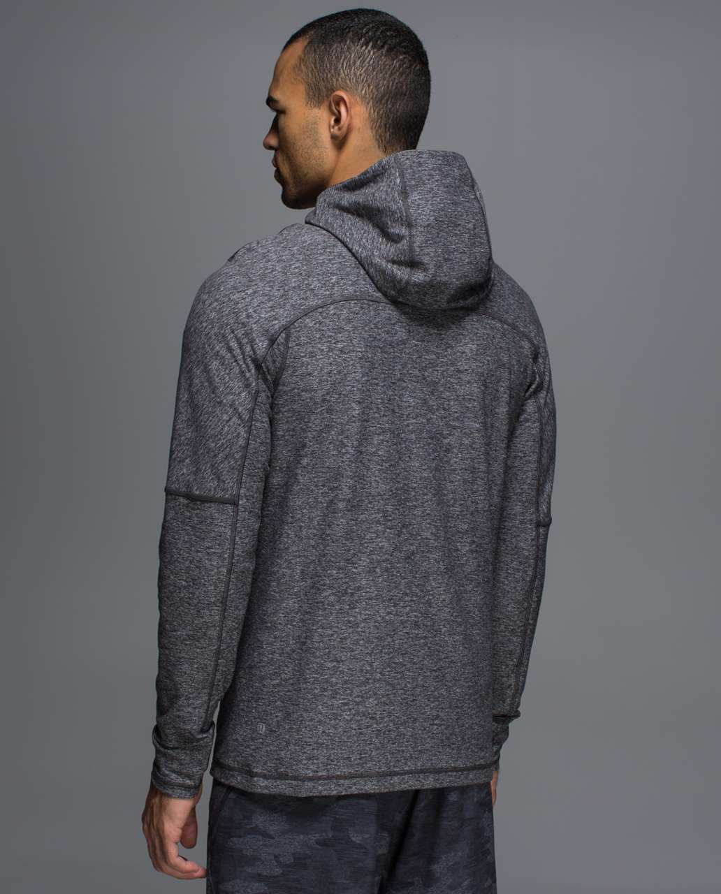 Lululemon Sweat Session Hoodie - Heathered Black