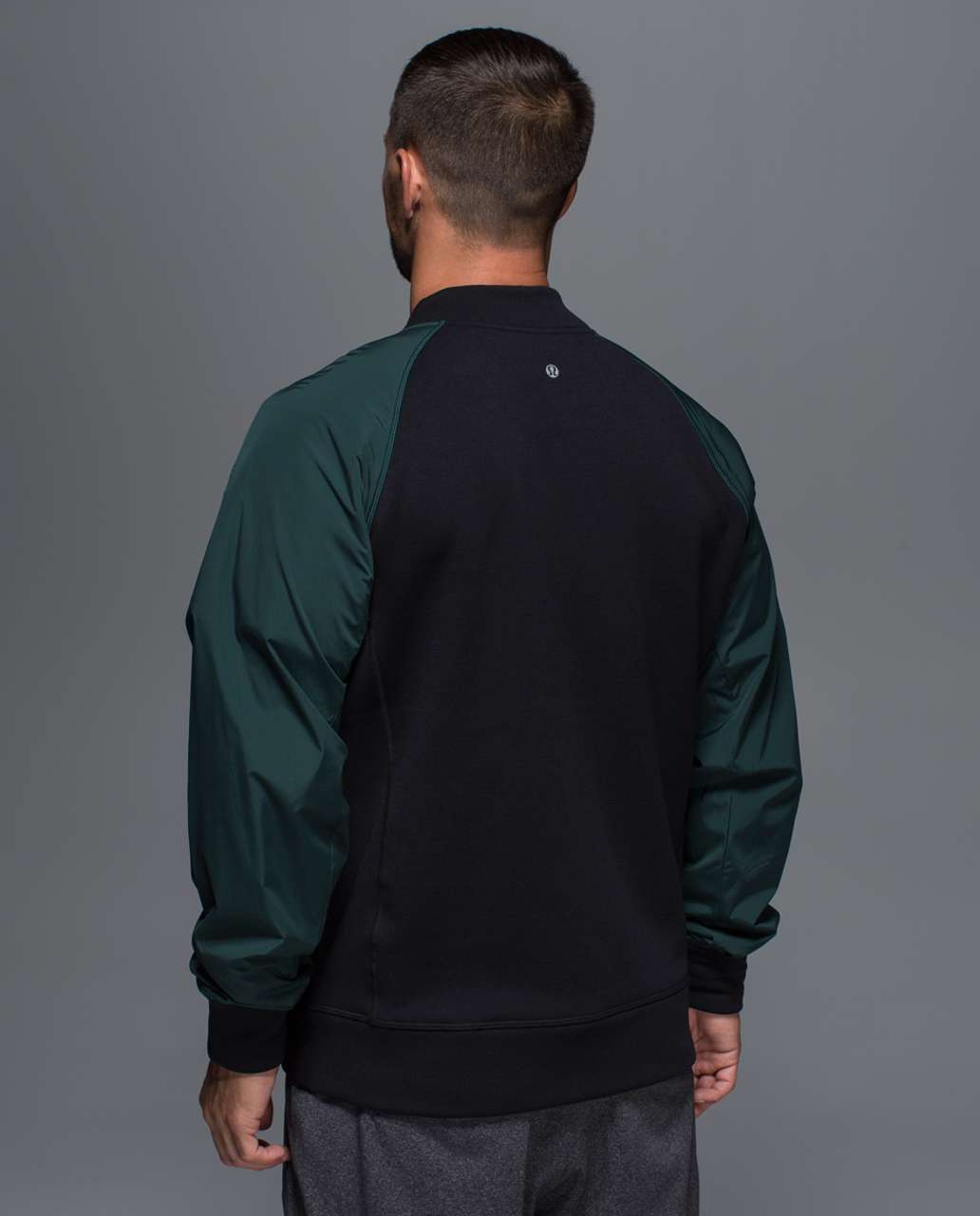 Lululemon Revolution Bomber - Black / Fuel Green