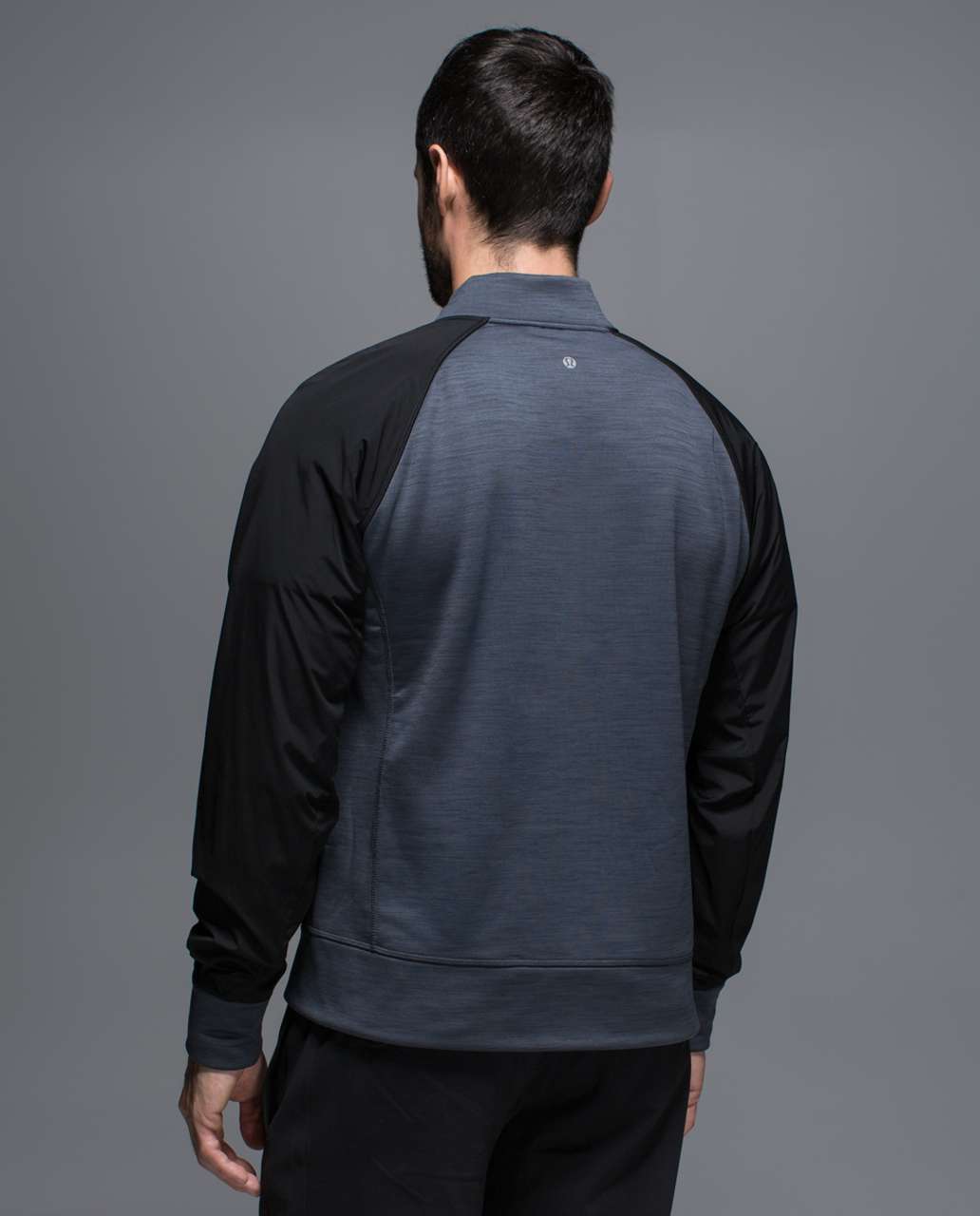 Lululemon Revolution Bomber - Heathered Jay Grey / Black