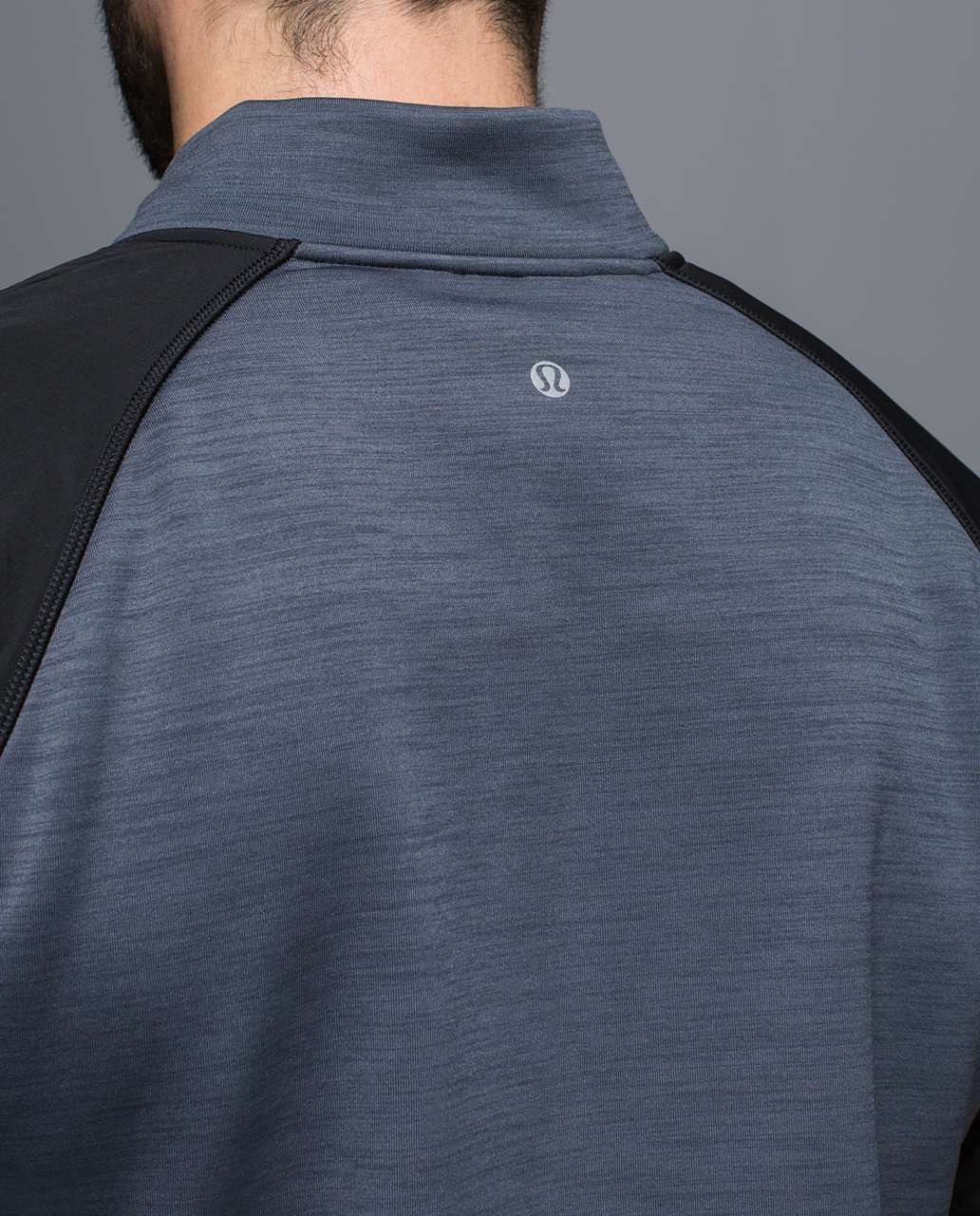 Lululemon Revolution Bomber - Heathered Jay Grey / Black