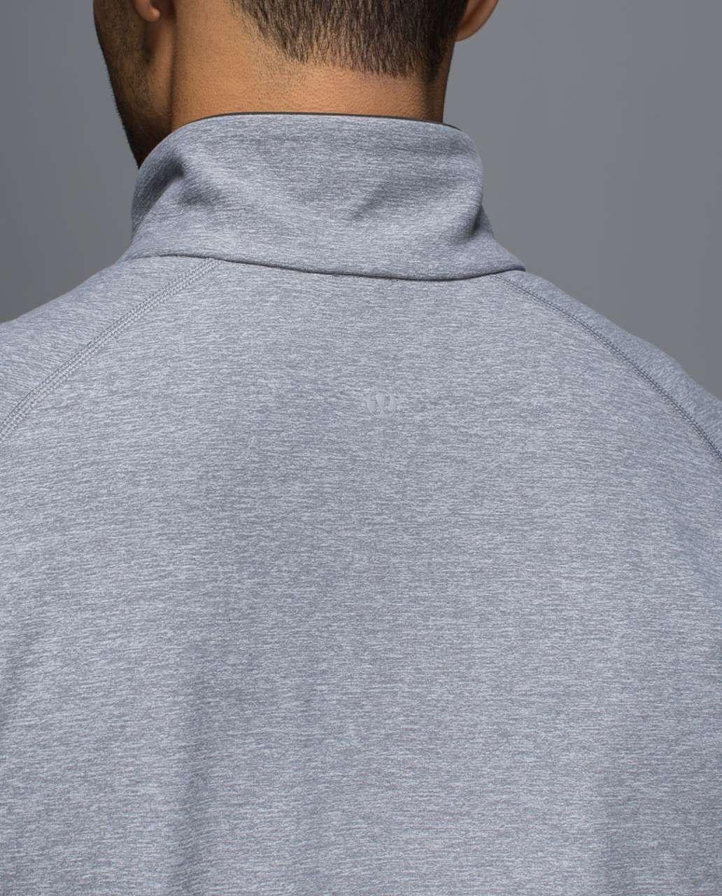 Lululemon Sweat Session 1/2 Zip *Silver - Heathered Slate