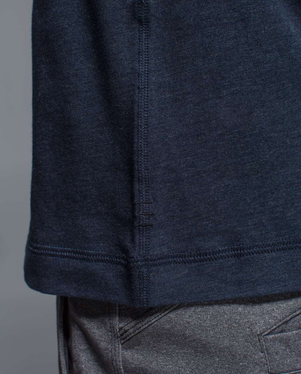 Lululemon Rival Long Sleeve - Heathered Inkwell