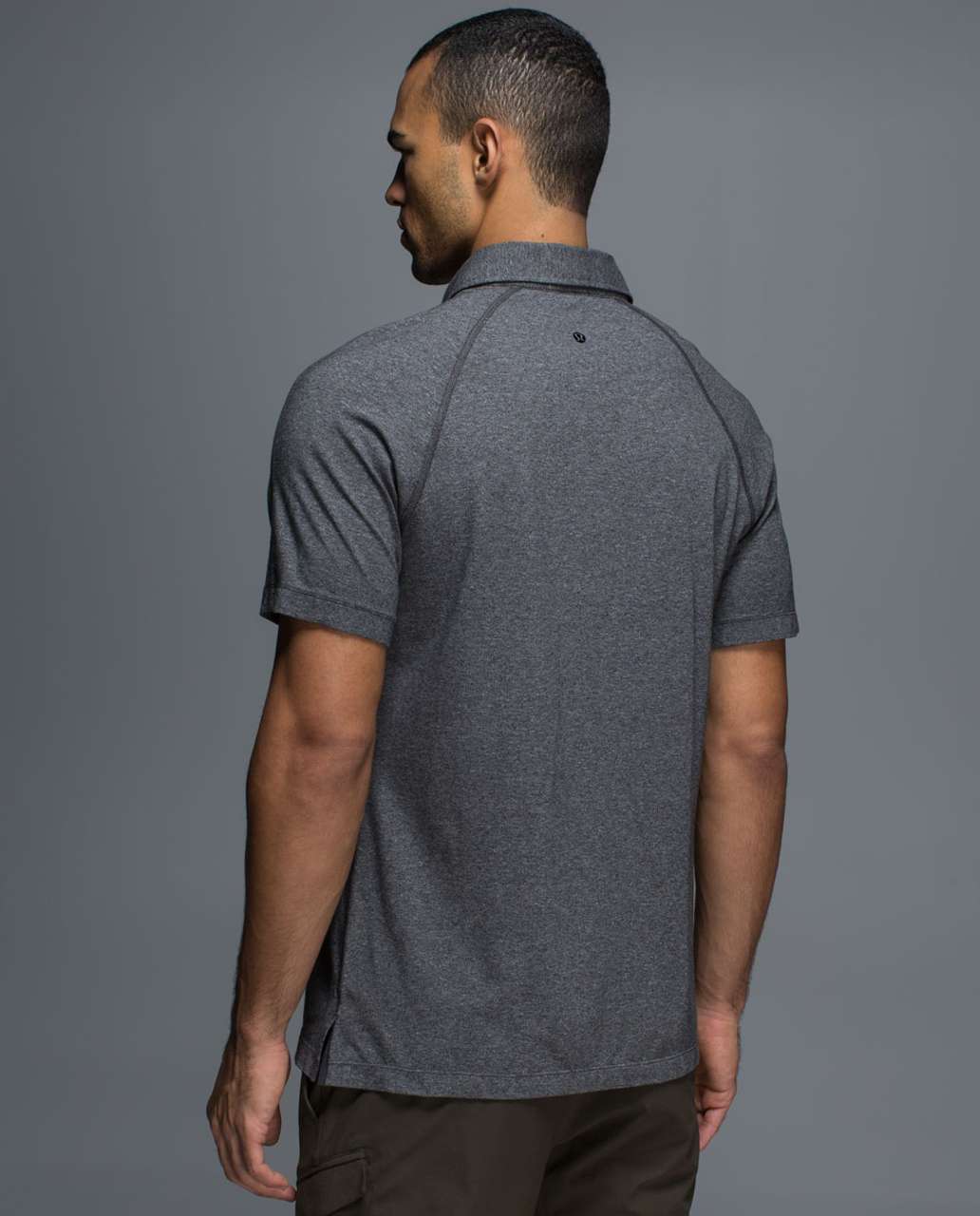 Lululemon Rival Polo - Heathered Speckled Black