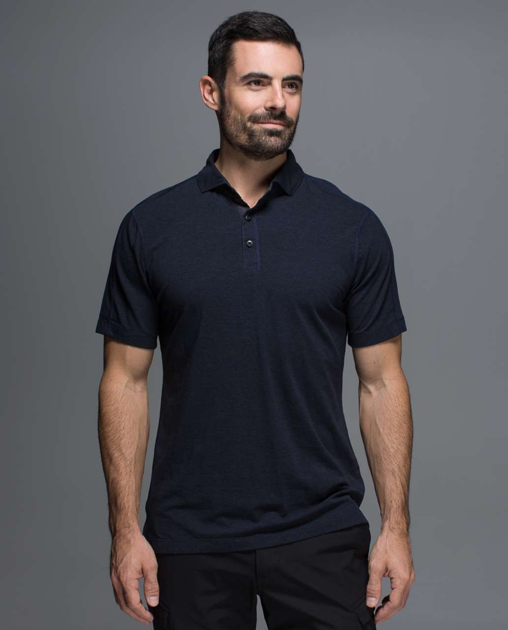 Lululemon Rival Polo - Heathered Inkwell