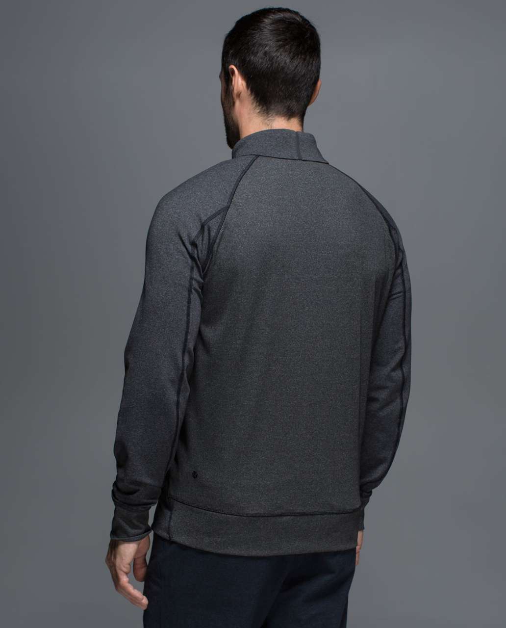 Lululemon Shift Jacket - Heathered Black / Cornflower