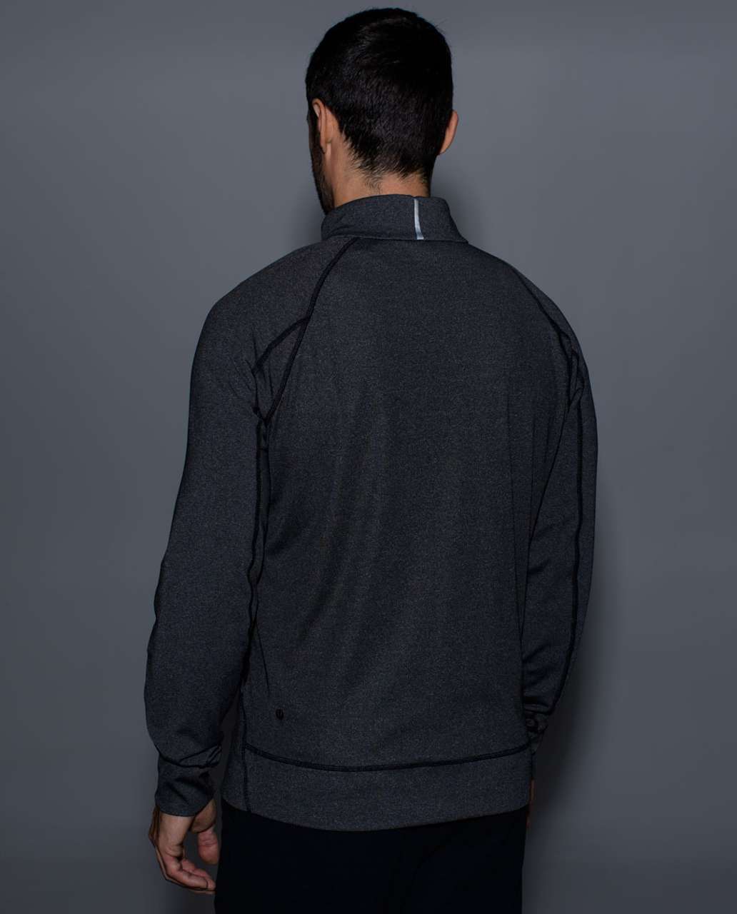 Lululemon Shift Jacket - Heathered Black / Cornflower