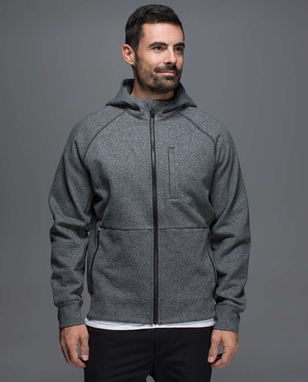 Lululemon Best Coast Hoodie - Heathered Speckled Black